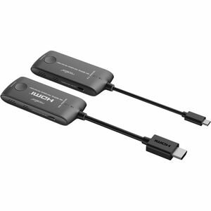 Rocstor TrueReach Video Extender Transmitter/Receiver - 65.62 ft Range - 3 x USB - 1 x HDMI Out - 1080p, 720p - 4K - 4096 