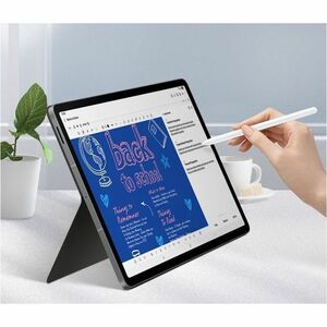 Housse/Clavier Samsung Book Cover - Porte-livres Style Samsung Galaxy Tab S10 FE+ Tablette - Noir - 202,5 mm Hauteur x 301