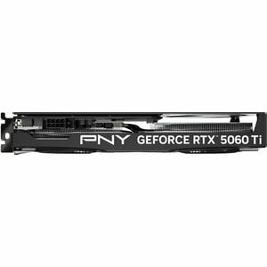 PNY NVIDIA GeForce RTX 5060 Ti Grafikkarte - 8 GB GDDR7 - 2,69 GHz Boost-Taktfrequenz - 128 Bit Busbreite - PCI Express - 