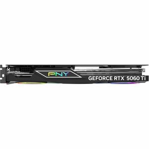PNY NVIDIA GeForce RTX 5060 Ti Graphic Card - 16 GB GDDR7 - 2.69 GHz Boost Clock - 128 bit Bus Width - PCI Express - Displ