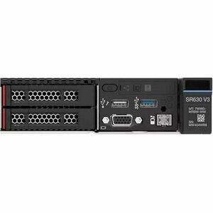 Servidor Lenovo ThinkSystem SR630 V3 7D73A07ELA - 1 x Intel Xeon Silver 4510 2.40GHz - 32GB RAM - 12Gb/s SAS Controlador -