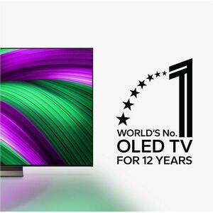 LG evo C5 OLED65C56LB 165.1 cm Smart OLED TV - 4K UHDTV - Apple HomeKit Supported - webOS 25 - Dolby Digital, AI Sound, Do