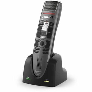 Philips SpeechMike Premium Air SMP4000 Digital Voice Recorder - [Built-in] Microphone, Speaker - Electret Condenser Microp