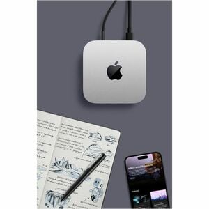 Computadora de escritorio Apple Mac mini MCX44LZ/A - Apple - 24GB - 512GB SSD - Mini PC - Plata - Apple M4 Pro Chip - Appl