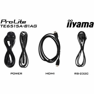 iiyama ProLite TE6515A-B1AG 1638,30 mm 4K UHD LCD Collaboration Display - Rockchip Cortex A72 + A53 RK3576 - 16 GB - DeepC