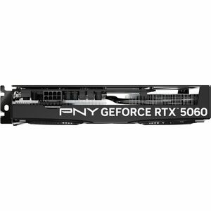 PNY NVIDIA GeForce RTX 5060 Grafikkarte - 8 GB GDDR7 - Gesamthöhe - 7680 x 4320 - 2,28 GHz Core - 2,54 GHz Boost-Taktfrequ