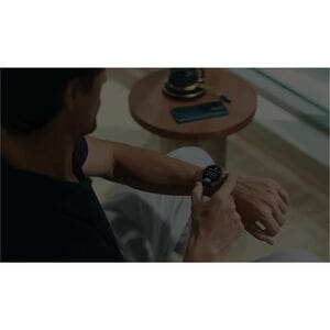 MI Watch 2 Pro Smart Watch - Preto Case Color - Preto Band Color - Aço inoxidável Case Material - LAN sem fios - 4G - LTE 