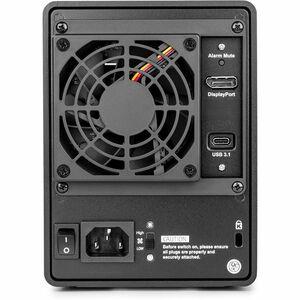 Rocpro U35 Professional 96TB RAID Drive - 24x4TB HDD - 7200 RPM - RAID 0/5/JBOD - USB 3.2 Gen 1 - 4-Bay - Hot Swap Tray - 