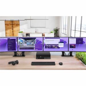 Desktop Computer Dell Pro Slim QCS1250 - Intel Core Ultra 7 265 - vPro-Technologie - 16 GB - 512 GB SSD - Slim PC - Standa