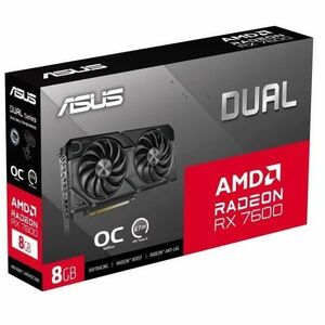 Carte Graphique Asus AMD Radeon RX 7600 - 8 Go GDDR6 - 7680 x 4320 - 2,30 GHz Horloge de jeu - 2,72 GHz Boost clock - 128 