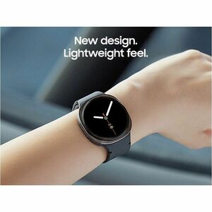 Samsung Galaxy Watch8 SM-L335F Smart Watch - 46 mm Case Height - 43.70 mm Case Width - Graphite Case Color - Graphite Band