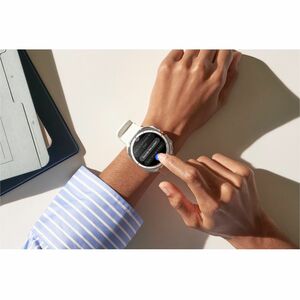 Samsung Galaxy Watch Ultra SM-L705F Smart Watch - 47.40 mm Case Height - 47.10 mm Case Width - Titanium White Body Color -