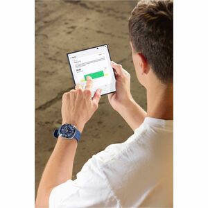 Samsung Galaxy Watch Ultra SM-L705F Smart Watch - 47.40 mm Case Height - 47.10 mm Case Width - Titanium, Blue Body Color -