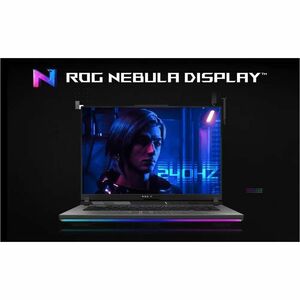 G614PH-S5054W Eclipse Gray ROG Nebula Display 16 QHD+ Nontouch Ryzen9 8940HX Processor 16GB 1TB GeForce RTX5050 8GB GDDR7 
