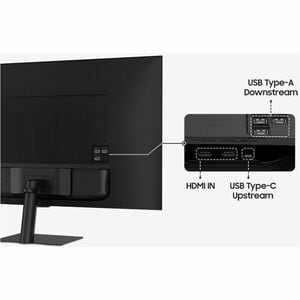 Samsung S32FM700UU 32 Zoll Class 4K UHD Smart-LCD-Monitor - 16:9 Format - Schwarz - 81,3 cm (32 Zoll) Viewable - Vertical-
