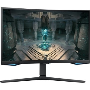 Monitor inteligente LED de juegos Samsung Odyssey G6 S32BG650EL 32" (81.3cm) Class WQHD Pantalla curva - 16:9 - Negro - 32