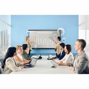 ViewSonic ViewBoard IFP6563-1C 1651 mm 4K UHD LCD Collaboration Display - ARM Cortex A76 + A55 - 16 GB LPDDR - Projected C