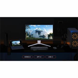 Monitor LED para juegos BenQ MOBIUZ EX271Q 27" (68.6cm) Clase WQHD - 16:9 - 27" (68.6cm) Viewable - Tecnología conmutación