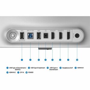 Monitor de juego OLED Samsung Odyssey OLED G8 S27FG810SL 27" (68.6cm) Class 4K UHD - 16:9 - Plata - 27" (68.6cm) Viewable 