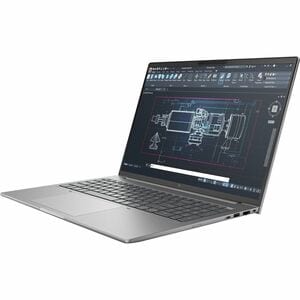 Workstation portátil HP ZBook 8 G1i 16", Intel® Core™ Ultra 7 255H (hasta 5,1 GHz con Turbo Boost, 16 núcleos), RAM DDR5-5