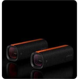 MI Sound Party MDZ-39-DB Portable Bluetooth Speaker System - 50 W RMS - Black - Surround Sound - Near Field Communication 