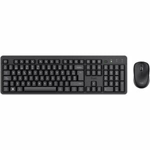 Trust Ody II Keyboard & Mouse - Spanish - USB 3.0 Membrane Wireless RF 2.40 GHz Keyboard - Keyboard/Keypad Color: Black - 