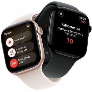 Watch Series 11 GPS 42mm Jet Black Aluminium Case with Black Sport Band - M/L