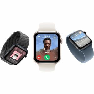 Apple Watch SE 3 Smart Watch - 44 mm Case Height - 38 mm Case Width - Starlight Case Color - Starlight Band Color - Alumin