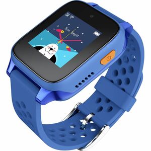 TCL MOVETIME MT46X Smartwatch - Kinder - Blau Body Color - Wireless LAN - 4G - Kamera, Push-Benachrichtigung, SMS, Alarm, 