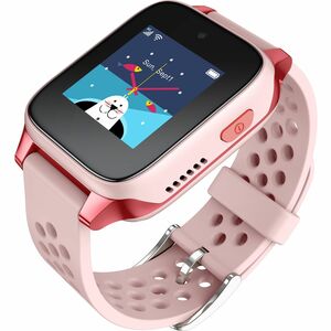 TCL MOVETIME MT46X Smartwatch - Kinder - Pink Body Color - Wireless LAN - 4G - Kamera, Push-Benachrichtigung, SMS, Alarm, 