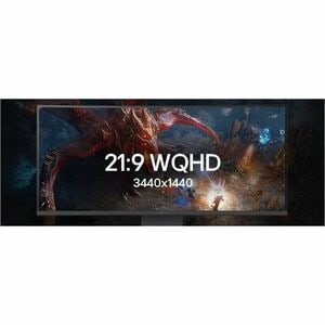 LG UltraGear 34G600A-B 34" (86.4 cm) Class UW-QHD Curved Screen Gaming LCD Monitor - 21:9 - 34" (86.4 cm) Viewable - Verti