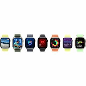 Apple Watch Series 11 Smart Watch - Jet Black Case Color - Black Band Color - Aluminium Case Material - Rubber Band Materi