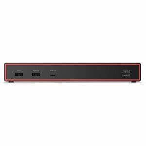 Lenovo SmartDock 5500 11 Anschluss(e) USB4 Docking Station für Monitor, Notebook - Ladefunktion - 135 W - Schwarz - 4 Unte