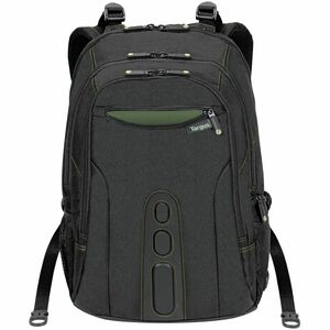 Targus Spruce EcoSmart TBB013AP 便携包 (背包) 用于 39.6 cm (15.6") 笔记本电脑, 附件 - 黑 - 涤纶, 塑料 Body - 肩带, 手柄 - 374.7 毫米 高度 x 260.3 毫米 