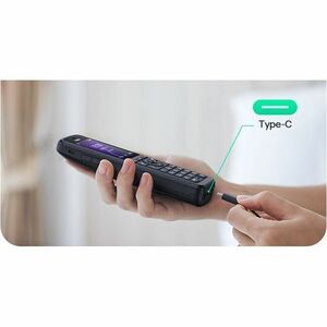 AX86R Ruggedized WiFi Phone. 2.4in 240x320 TFT color screen. IP67-rated waterproof and dust-proof drop-proof up to 1.8 met