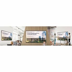 LG CreateBoard Pro 75TR3PN-B Collaboration Display - 75" LCD - ARM Cortex A76 + A55 - 8 GB - Touchscreen - 16:9 Aspect Rat