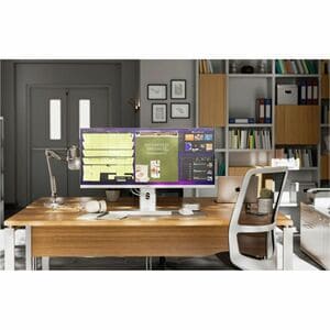ALOGIC Edge 40" Ultrawide WQHD LCD Monitor with 90W PD, Silver, HDMI cable, USB-C cable, Power Adaptor