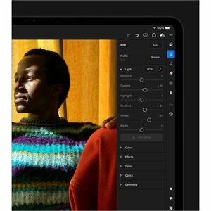 Apple iPad Pro (8th Generation) A3358 Tablet - 11" - 12 GB - 256 GB Storage - iPadOS 26 - 5G - Space Black - M5 Nona-core 