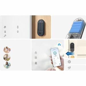 Tapo Smart Wi-Fi Door Lock - Wireless LAN - BluetoothBlack