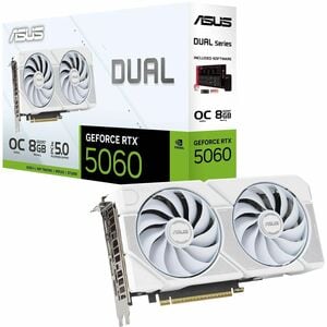 ASUS Dual GeForce RTX# 5060 White OC Edition 8GB GDDR7