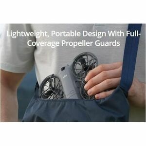 DJI Neo 2 Aerial Drone - 2.40 GHz, 2.48 GHz, 5.17 GHz, 5.25 GHz, 5.73 GHz, 5.85 GHz - Battery Powered - 0.32 Hour Run Time