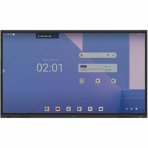 LG CreateBoard 75TR3DQ-B 1905 mm 4K UHD LCD Collaboration Display - ARM Cortex A73 + A53 - 8 GB - Touchscreen - 16:9 Aspec