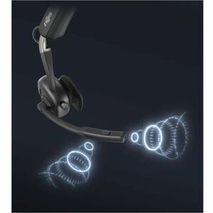 Shokz OpenComm2 UC Wireless Behind-the-neck, Earbud, Over-the-ear, Open-ear Stereo Earset - Black - Binaural - Open - 3000
