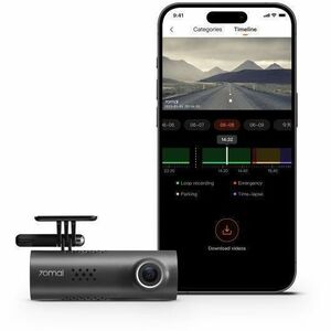 70mai Dashboard Vehicle Camera - Wireless - Night Vision - 1920 x 1080 Video - STARVIS 2 CMOS