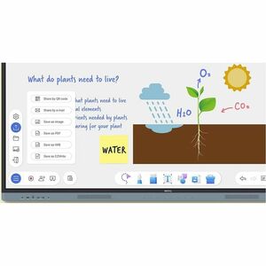 BenQ Board Master RM6504 4K UHD LCD Collaboration Display - ARM Cortex A73 + A53 - 8 GB - Touchscreen - 16:9 Seitenverhält