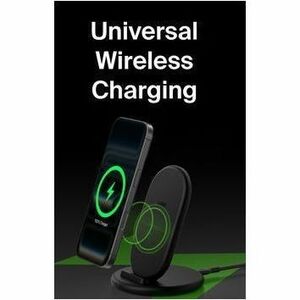 Belkin BoostCharge Induktionsladegerät - Schwarz - für Qi-fähiges Gerät, Smartphone, iPhone - Eingangsstecker: USB - Schne