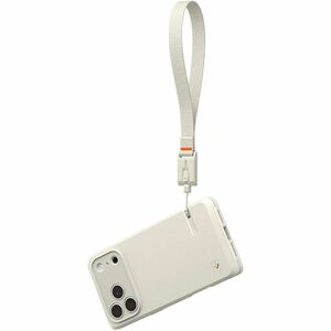 Spigen DA30S-LS Adjustable Phone Strap - Loop Attachment - Stone - Nylon, Fabric