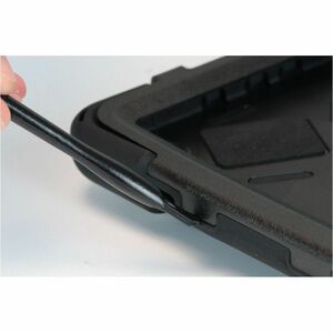 MOBILIS Robust Tasche Samsung Galaxy Tab S10 FE, Galaxy Tab S9, Galaxy Tab S9 FE Tablet - Schwarz - Silikon Außenmaterial 