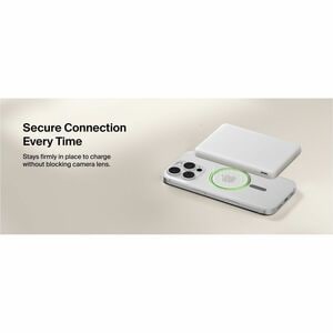 Belkin BoostCharge Stromspeicher - Weiß - für Ohrhörer, iPhone, Smartphone, Qi-fähiges Gerät, USB Typ C Gerät, Kabellose O