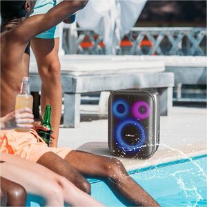 Tronsmart Halo 200 Bluetooth Sistema de Altavoces - 120W RMS - Negro - Sobremesa - 50Hz a 20kHz - Batería Recargable - USB